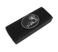 UKCOCO Accessorio Pad Multifunzione Nero per Batteria in Poliuretano Funzione Antiscivolo e Regolabile senza Attrezzi per Bloccare e Smorzare Rullante per Gig