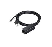 UKCOCO Adattatore Ethernet Per Tv Micro Usb Mbps Scheda Di Rete Rete Tv Connessione Stabile e Veloce
