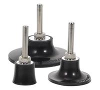 UKCOCO Adattatore per Levigatrice a Trapano Set 1 Platorello in Gomma, Supporto Disco Abrasivo in Alluminio e Ferro per Lucidatura e Resistenza, Compatibile Air Grinder e Die Grinder