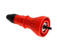 UKCOCO Adattatore per Rivettatrice Elettrica Rosso Accessorio di Conversione per Trapano Strumento Versatile per Rivetti Precisi ed Efficienti Facile da Usare per Applicazioni di
