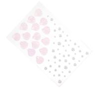 UKCOCO Adesivi Gemme per Viso, Decorazioni Scintillanti in Resina | Autoadesivi, Uso Versatile su Viso e Custodie Telefono, Stile Gioiello, per Festival