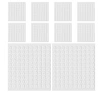 UKCOCO Adesivi Trasparenti Rotondi Bifacciali 1000 Pezzi Stucco di Montaggio Rimovibile senza Traccia 10Mm Punti Adesivi per Poster e Decorazioni Casa Ufficio