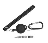 UKCOCO Affilatore e Pulitore Groove Golf in Lega di Alluminio Strumento Versatile per Mazze da Golf Portatile e Resistente per Uomo e Donna