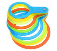 UKCOCO Anello per Misurare Dimensioni Colore Casuale di Misurazione del Diametro della Frutta in Plastica Portatile, Calibro per Classificazione Arance e Mele, Strumento