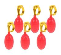 UKCOCO Anello Spruzzatore D’Acqua in Plastica 6 Pezzi, Giocattolo Scherzo Riutilizzabile per Feste e Pesce D’aprile, Anello Party Trick Leggero e Compatto per Intrattenimento Adulto
