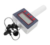 UKCOCO Anemometro Digitale Portatile Vento con Display LCD Compatto e Leggero per Agricoltura e Didattica Geografica