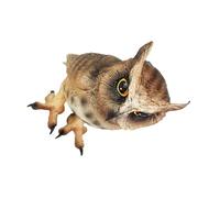 UKCOCO Animale Gufo in Plastica Solida Realistico per Giocattolo Cognitivo Educativo per Casa e Ufficio Decorazione Miniatura con Finitura Delicata e Texture Speciale