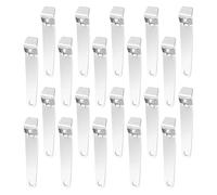 UKCOCO Apribottiglie Design Elegante Argento 20 Pezzi in Acciaio Inossidabile Portatile per Bottiglie e Fiale Utile per Cucina e Picnic All'aperto