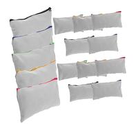 UKCOCO Astuccio in Tela per Decorazioni Scuola, 15 Pezzi, Compatibile Trasferimento Termico, Portatile per Viaggi di Lavoro e Campeggio Colore Casuale