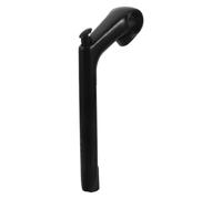 UKCOCO Attacco Manubrio Bici a Cannotto, Quill STEM, Collo D'Oca, 22,2 Mm/25,4 MM, Alluminio e Ferro, Nero, per Bici Moderne, Ciclismo Outdoor e Pendolari Quotidiani