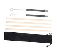 UKCOCO Bacchette Per Batteria in Legno Bacchette Di Ricambio Per Tamburo Leggere Accessori Per Batteria Jazz