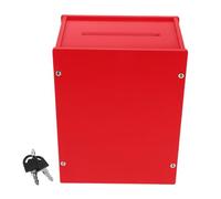 UKCOCO Ballot Box in PVC con Serratura Box per Votazioni e Raccolte Design Adattabile da Parete Privacy Garantita per Uffici Scuole e