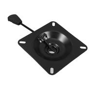 UKCOCO Base Regolabile in Ferro Per Meccanismo Di Controllo Sedia Ufficio 16,5x16,5 Cm, Parte Meccanismo Sedile Girevole Per Sostituzione e Rialzo Sedia Professionale