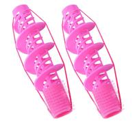 UKCOCO Bigodini Flessibili per Capelli 2 Pezzi in Plastica Elastico per Arricciare Capelli Donna Diversi Stili di Ricci Adatti a Tutti i Tipi per Utilizzo Domestico