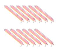 UKCOCO Bigodini per Permanente da Donna 12 Pezzi in Plastica Flessibile per Chioma Corti e Lunghi, Arricciacapelli Portatili Leggeri e Resistenti, Strumenti per Ondulatore Chioma Adatti