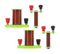 UKCOCO Bobine di Induzione Primaria e Secondaria Set da 2 Pezzi, Strumento Didattico per Esperimenti di Fisica Scolastica, Plastica Resistente per Misurazioni Precise e Laboratori