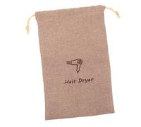 UKCOCO Bustina Organizer per Asciugacapelli Coulisse Custodia per Viaggio e Casa Porta Prodotti per Capelli Compatto e Leggero per Hotel e Palestre