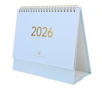 UKCOCO Calendario da Scrivania Medium Desk Block Calendar in Carta Resistente Organizer Mensile per Abitudini e Pianificazione Quotidiana Decorazione Elegante per Ufficio e Casa