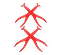 UKCOCO Calibro 4 Pezzi Gambe Curve in Plastica per Misurazione Precisa Riduce Lo Scivolamento di Ceramica e Argilla per Tornitura su Ruota e Studi d'Arte