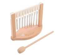 UKCOCO Campanello a 9 Note in Metallo Rintocco Armonico, Strumento a Percussione Eolico per Decorazioni da Giardino e Ufficio, Carillon Educativo e Meditazione