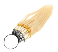 UKCOCO Campioni di Colore Chioma Veri per Test Tintura Chioma da Salone Kit Analisi Test 30 Ciocche Naturali Forniture Cosmetologia per Parrucchieri ed Estetisti