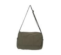 UKCOCO Canvas Messenger Bag Large Crossbody For College Students Durable Lightweight Shoulder Tote With Adjustable Straps And Ample Storage