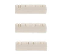 UKCOCO Capotasti per Mandolino in Osso di Bue Bianco, Set 3 Pezzi, Accessori per Corde Riduzione Rumore e Miglioramento Tono, Ricambi per Mandolino per Musicisti e Appassionati