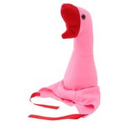 UKCOCO Cappello Divertente a Forma di Oca Rosa in Cotone Pp e Tessuto, Comodo e Adatto per Selfie e Feste in Costume
