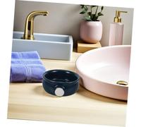 UKCOCO Ceramic Shaving Bowl For Men Spiral Texture Quick Lather Soap Mug Durable Travel Friendly Grooming Accessory