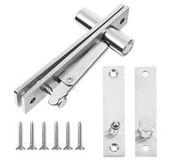 UKCOCO Cerniera Pivotante Invisibile per Porte Nascoste in Acciaio Inox Resistente, Meccanismo a Perno Girevole 360° per Porte Segrete e Librerie, Ferramenta Heavy Duty Salvaspazio per