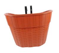 UKCOCO Cestino Anteriore per Bicicletta in Plastica Durevole Leggero e Resistente con Viti per Installazione Rapida Compatibile con Bici Elettriche Mountain Bike e Pieghevoli Ampio