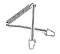 UKCOCO Cintura Massaggiante la Vita Piattaforma Vibrante, Accessorio per Macchina Vibrante per Massaggio Schiena e Rilassamento Muscolare, Attrezzo Fitness Compatto per Uso Domestico