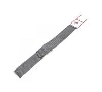 UKCOCO Cinturino Orologio Inossidabile Regolabile Maglia Ultra Sottile con Chiusura Interbloccata Adatto per Smartwatch e Orologi Sector