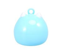 UKCOCO Ciondolo Campanella Gatto della Fortuna in Rame Blu Anello per Appendere, Accessorio Portatile Facile da Usare per Costume o Regalo Festivo