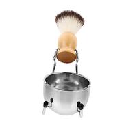 UKCOCO Ciotola da Barba per Uomo Set da Barba Portapennello Strumento da Barbiere Design Retrò e Elegante