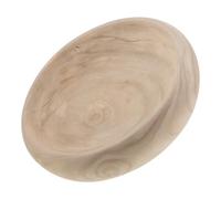 UKCOCO Ciotola per Insalata in Legno di Paulonia, Fruttiera Versatile per Cucina e Tavola, Ciotola di Legno Ergonomica e Decorativa per Uso Domestico