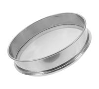 UKCOCO Colino in Acciaio Inossidabile Rotondo per Ceramica, Setaccio a Maglia Fine per Filtraggio Smalti Diametro 20cm, Ottimizzato per Purezza e Flusso di Lavoro