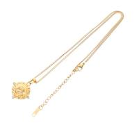 UKCOCO Collana Choker Vintage con Pendente Sole Tarocchi e Occhio Diabolico in Acciaio Inossidabile con Zirconi Amuleto Scaccia-Sfortuna per Donne e Ragazze Gioielli Leggeri e Brillanti