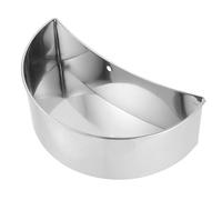 UKCOCO Contenitore in Acciaio per Tagliere e Rifiuti da Cucina Portarifiuti da Appendere sopra Armadio Organizer Spazioso e Resistente Design Moderno per Cucine Pulite e Organizzate