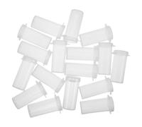 UKCOCO Contenitori per Pellicola in Plastica Antipolvere con Coperchio Sigillante 50 Pezzi per Conservazione Sicura Compatibili con Pellicole Fotografiche Durante le Riprese