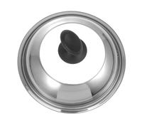 UKCOCO Coperchio per Pentola in Acciaio Resistente con Vetro Trasparente Resistente al Calore e Antigoccia Pratico Accessorio Cucina per Prevenire Schizzi e Controllare la Cottura