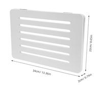 UKCOCO Copertura Decorativa Scatola Contatori Elettrici in PVC Elegante Aria per Copri Muro e Quadro Contatore Facile Installazione e Design Unico