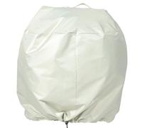 UKCOCO Copertura per Barbecue Media 210D Beige 50X46 CM, Protezione Completa e Antipolvere, Utilizzabile per Barbecue Elettrico e Attività Outdoor