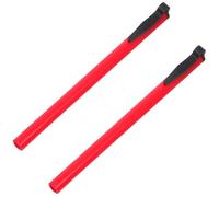 UKCOCO Copertura Protettiva Facile Conservazione per Sonda Termometro da Cucina 2 in Plastico Rosso Compatibile per Forno e Domestico