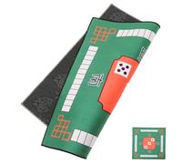 UKCOCO Copertura Verde Gioco da per Gomma e in Quadrata Mahjong Tavolo Antiscivolo Spessa Effetto Decorativo Uso Domestico e Giochi