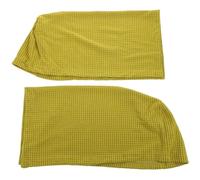 UKCOCO Copri Braccioli Divano Elasticizzati in Pile Trapuntato Verde per Poltrona e Divano Protezione Morbida e Lavabile per Braccioli Adatti Vari Stili di Arredamento