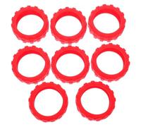 UKCOCO Copri Ruote Facile da Installare Protezione Antiscivolo e Silenziosa 8 Resistente All'acqua Valigia in Silicone per Ruote Trolley per Viaggi e Hotel