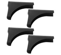 UKCOCO Coprigambe Antiscivolo per Stendibiancheria, Protezioni per Pavimenti in Legno Duro, Set di Tappi per Piedini da 4 Pezzi, Accessori per Rack di Asciugatura Resistente all’Esterno,