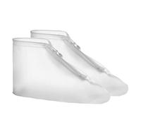UKCOCO Copriscarpe Impermeabili XXL con Zip Sovrascarpe Antipioggia Protettivi Riutilizzabili Copertura Scarpe Outdoor Resistente Allacqua Facili da Indossare e Portatili