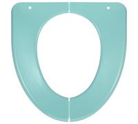 UKCOCO Copriwater Pieghevole in Plastica Lavabile per Bagno e Viaggio, Cuscino WC Portatile Antiscivolo con Imbottitura Ergonomica, Adatto e Adulti